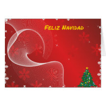 Feliz Navidad Grußkarte