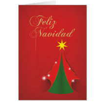 Feliz Navidad Grußkarte