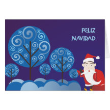 Feliz Navidad Grußkarte