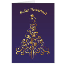 Feliz Navidad Grußkarte
