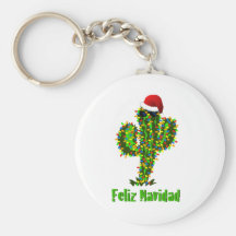 Feliz Navidad - luces del Saguaro del navidad de A Llaveros Personalizados
