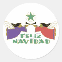 Feliz Navidad Pegatina
