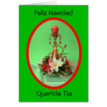 Feliz Navidad Querida Tia Felicitacion