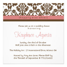 Feliz nunca después de casar la invitación de la d