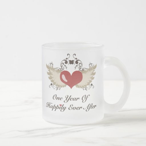Feliz nunca después de la primera taza del anivers