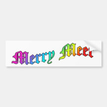 Feliz reunión BumperSticker Pegatina De Parachoque