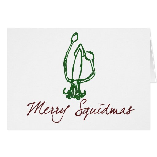 Feliz Squidmas Felicitacion