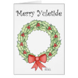 Feliz tarjeta de Yuletide