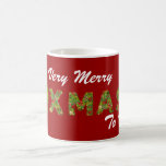 feliz taza de encargo del regalo de Navidad del na