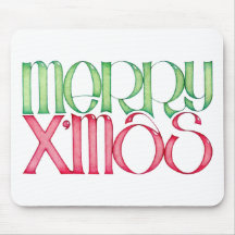 Feliz X'mas Mousepad Tapetes De Ratón