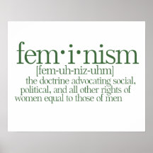 Feminismo definido impresiones