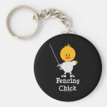 FencingChick Llavero Personalizado