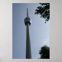 Fernsehturm de Stuttgart Posters