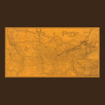 Ferrocarril central de Vermont, conexiones posters