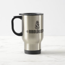 Ferrocarril chistoso tazas de café