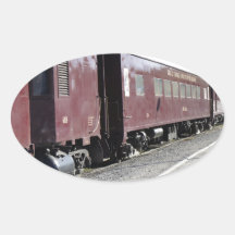Ferrocarril de Bryson Pegatinas De Oval