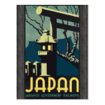 Ferrocarriles japoneses del gobierno de Japón, vin Postal
