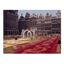 Festival anual de la flor en el grande lugar del L Postales