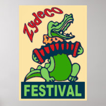 Festival de Zydeco Poster