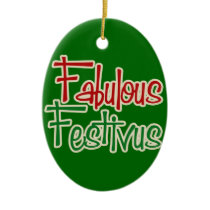 Festivus fabuloso adornos