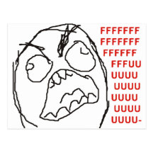 FFFFFFFUUUUUU - ¡Rabia! Postales