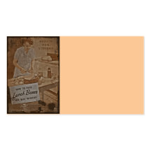 Fiambreras WWII del embalaje Tarjeta De Visita