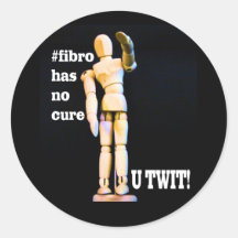 Fibro no tiene ningún pegatina de la curación
