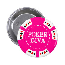 FICHA DE PÓKER DE LA DIVA DEL PÓKER PIN