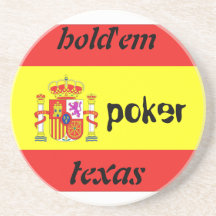 ficha de poker posavasos manualidades