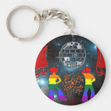 Fiebre del disco llaveros personalizados