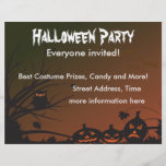 Fiesta 2 de Halloween Flyer Personalizado
