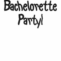 ¡Fiesta de Bachelorette! Polo Enbordado