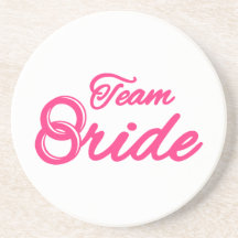 Fiesta de Bachelorette de la novia del equipo Posavasos Manualidades