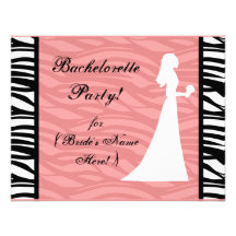 Fiesta de Bachelorette de la silueta del vestido d Anuncios Personalizados