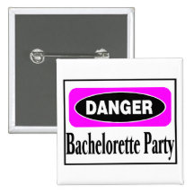 Fiesta de Bachelorette del peligro Pins