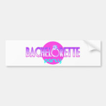 Fiesta de Bachelorette Etiqueta De Parachoque