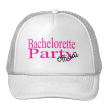Fiesta de Bachelorette (funcionario) Gorro De Camionero