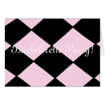 ¡Fiesta de Bachelorette! Invitaciones Tarjeton