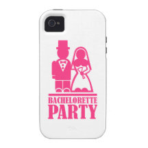 Fiesta de Bachelorette iPhone 4 Fundas