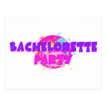 Fiesta de Bachelorette Postales