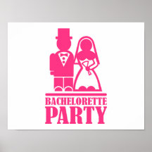 Fiesta de Bachelorette Poster