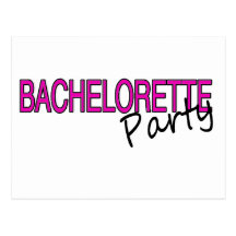 Fiesta de Bachelorette Tarjeta Postal