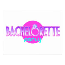 Fiesta de Bachelorette Tarjeta Postal