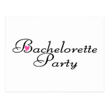 Fiesta de Bachelorette Tarjeta Postal