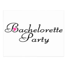 Fiesta de Bachelorette Tarjeta Postal