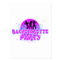 Fiesta de Bachelorette Tarjetas Postales