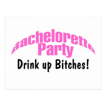 Fiesta de Bachelorette Tarjetas Postales