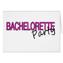 Fiesta de Bachelorette Tarjetón