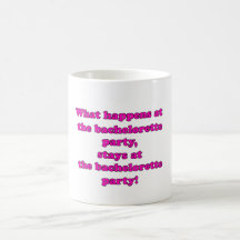 Fiesta de Bachelorette Tazas De Café