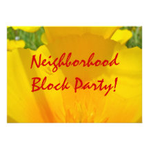 ¡Fiesta de barrio de la vecindad! Invitaciones Ann Invitaciones Personales